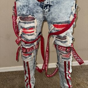 Locked & loaded denim pants